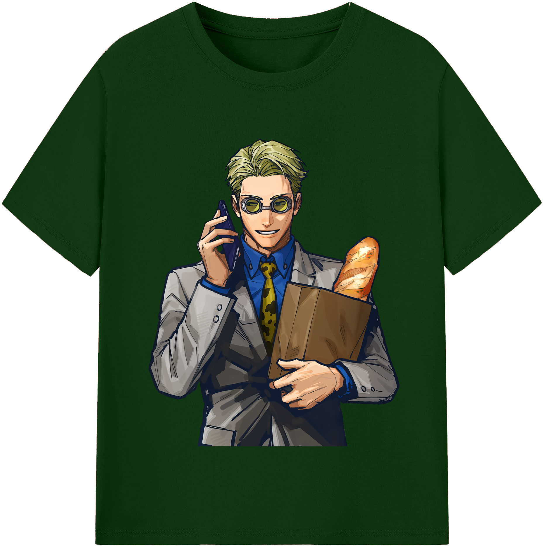 （画像用） 呪術廻戦 Jujutsu Kaisen 綿100％半袖Tシャツ（フロントプリント）
